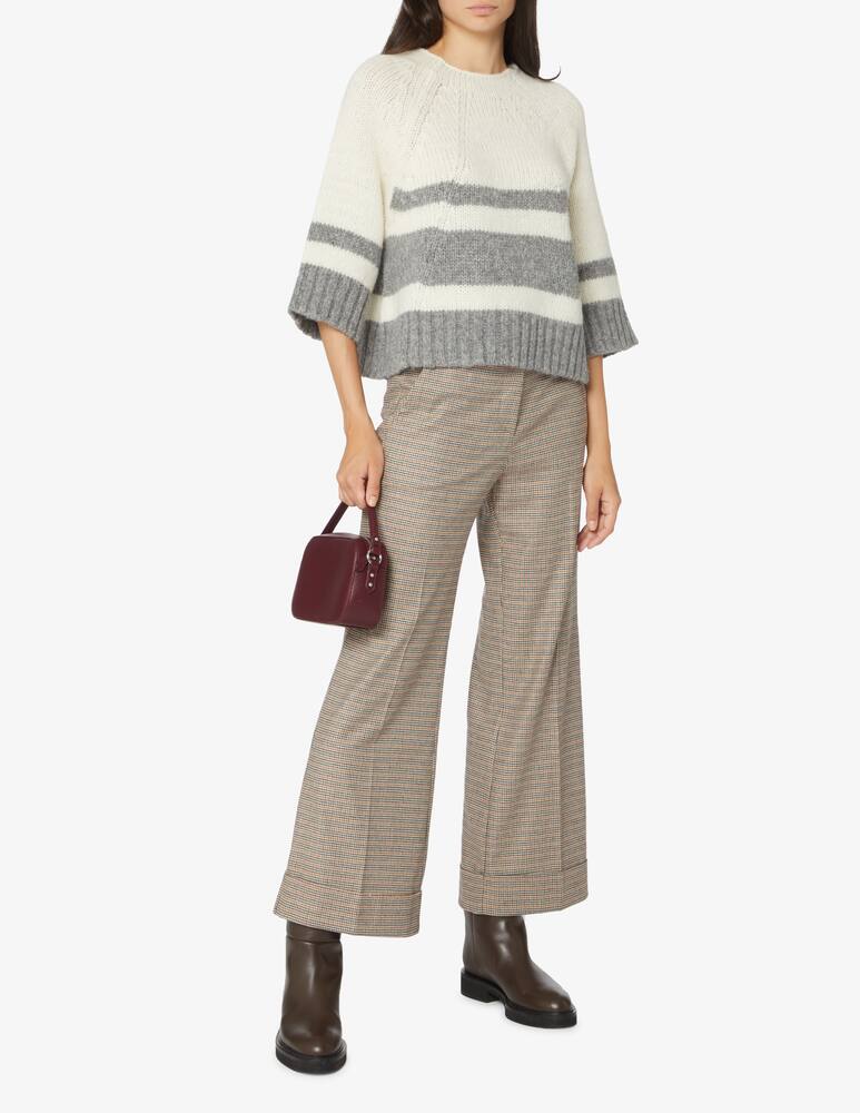 rinascente Rosso35 Poncho in lana - Grigio