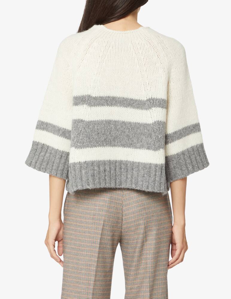 rinascente Rosso35 Poncho in lana - Grigio