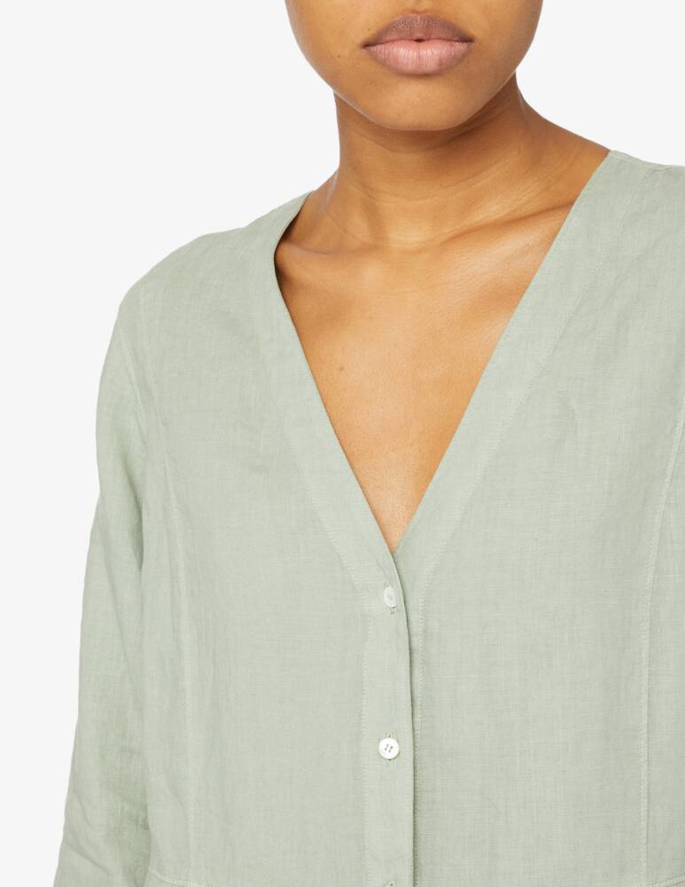 rinascente Rosso35 Vestito lungo in lino