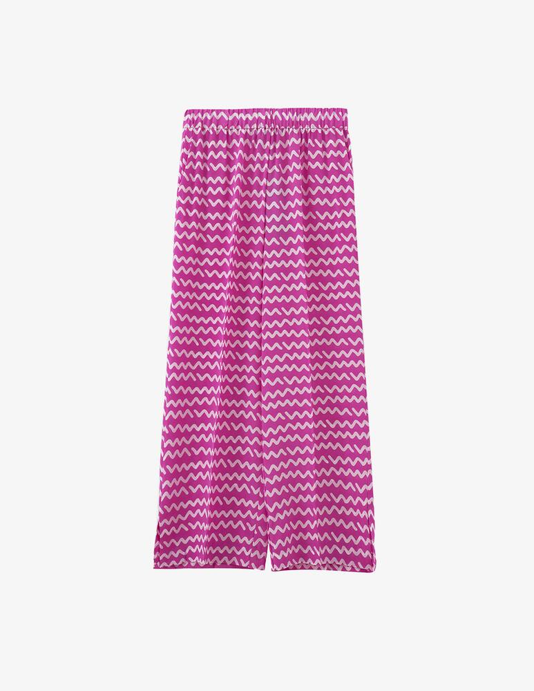 rinascente Rosso35 Silk trousers