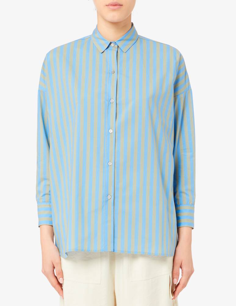 Rosso35 Oversized cotton shirt - picture 1 Rosso35 Oversized cotton shirt - picture 1
