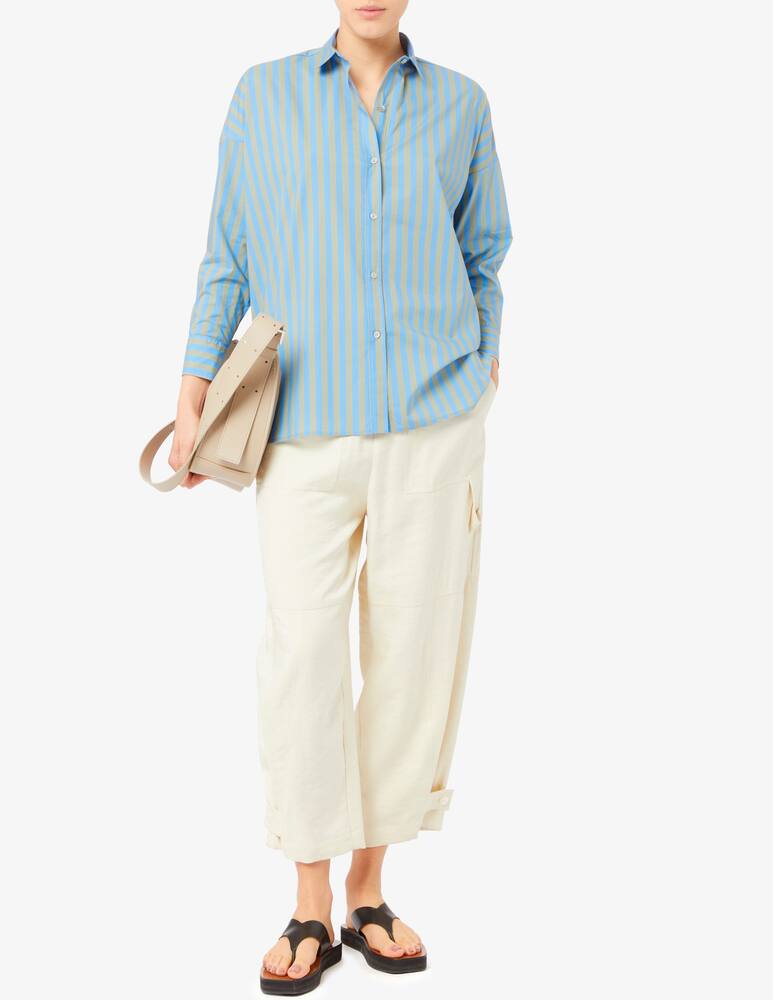 Rosso35 Oversized cotton shirt - picture 2 Rosso35 Oversized cotton shirt - picture 2