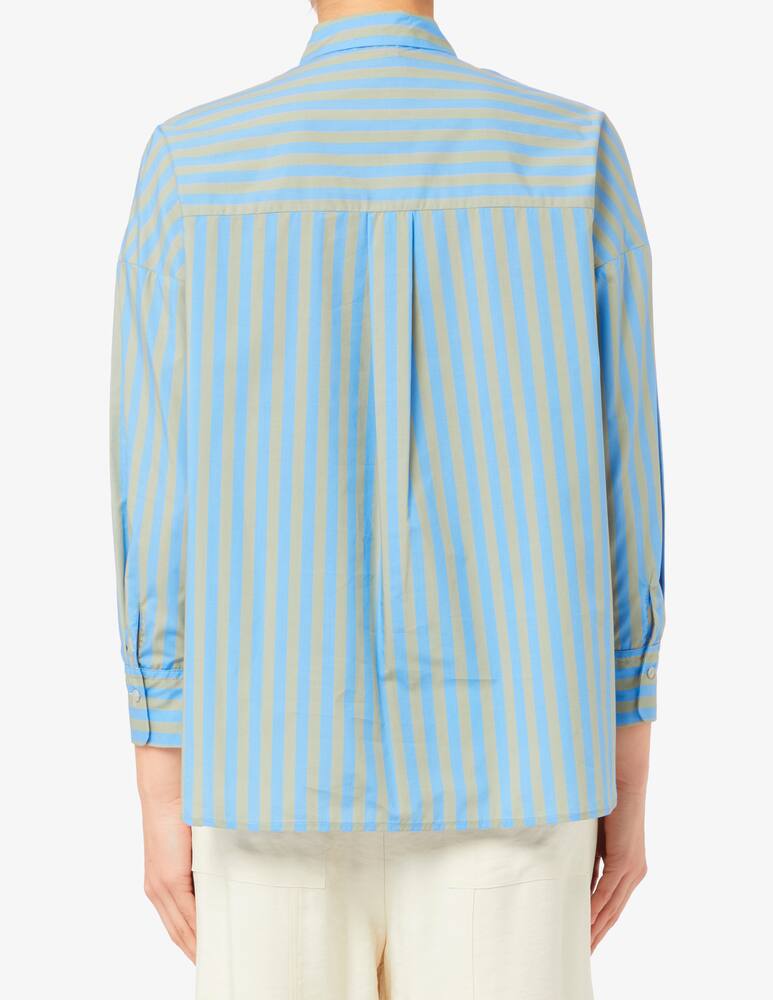 Rosso35 Oversized cotton shirt - picture 3 Rosso35 Oversized cotton shirt - picture 3