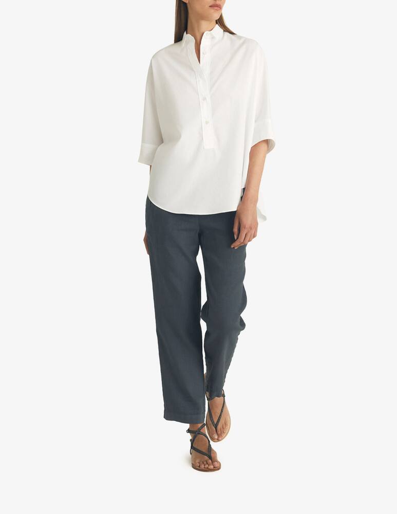 rinascente Rosso35 Oversized blouse with 3/4 sleeves