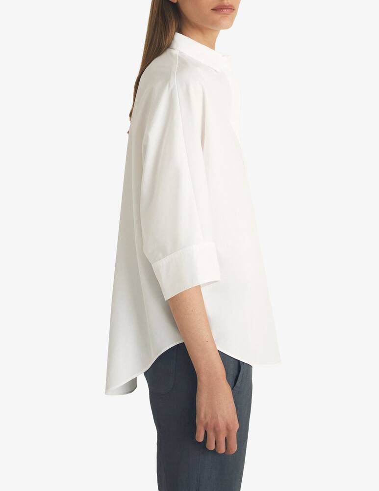 rinascente Rosso35 Oversized blouse with 3/4 sleeves