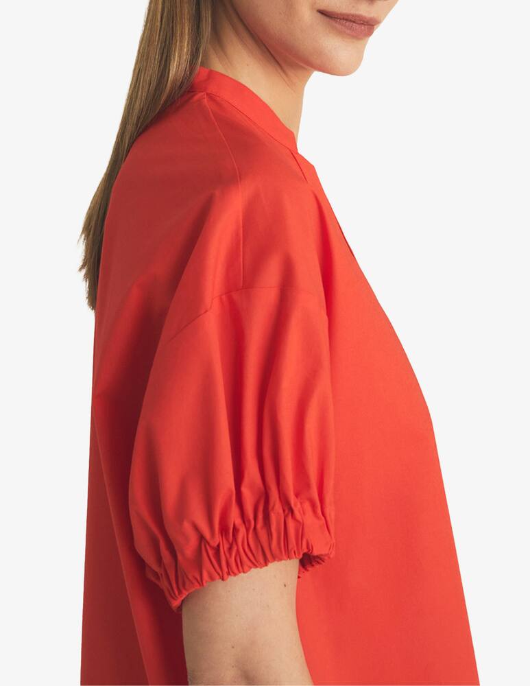 rinascente Rosso35 Tunic dress with balloon sleeves