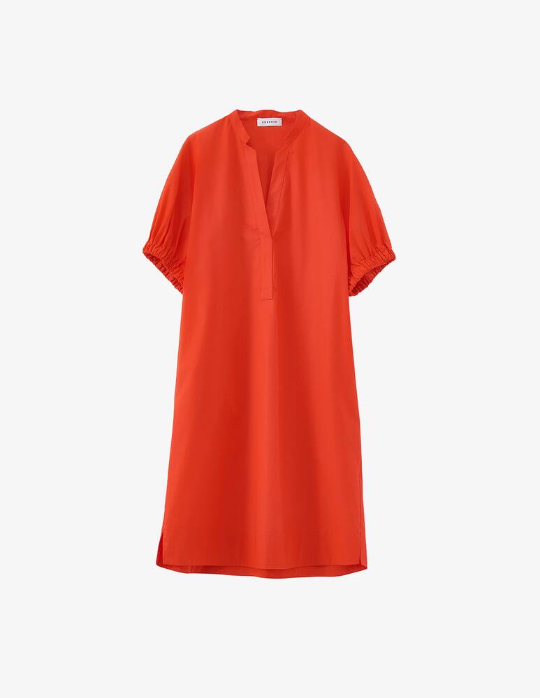 rinascente Rosso35 Tunic dress with balloon sleeves