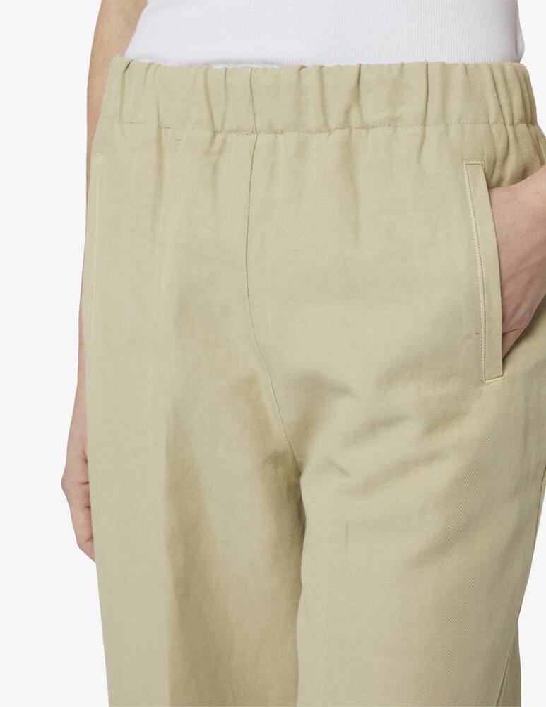 rinascente Rosso35 Pantaloni in lino e cotone