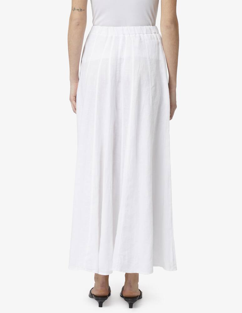 rinascente Rosso35 Gonna lunga in lino