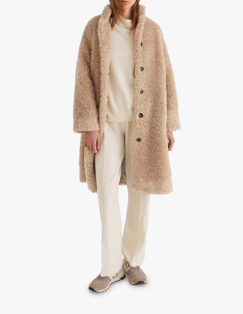 rinascente Rosso35 Cappotto in pelliccia sintetica