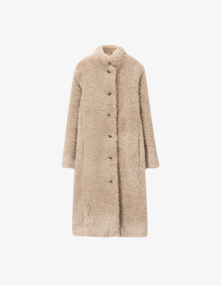 rinascente Rosso35 Cappotto in pelliccia sintetica