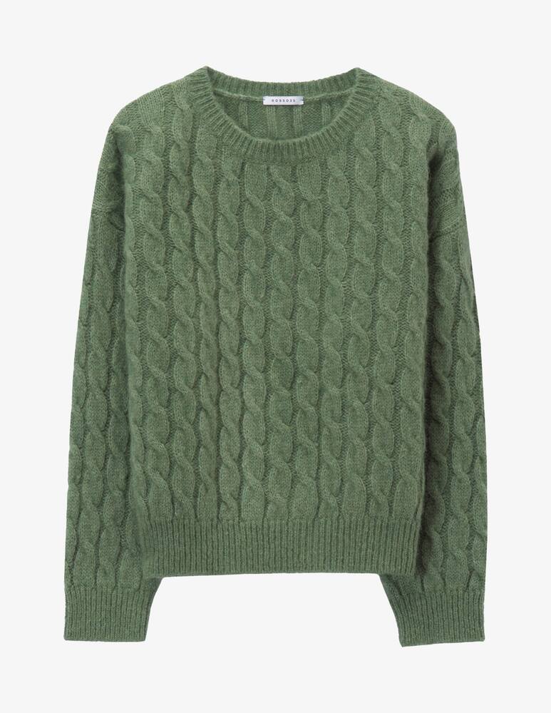 rinascente Rosso35 Braided alpaca sweater