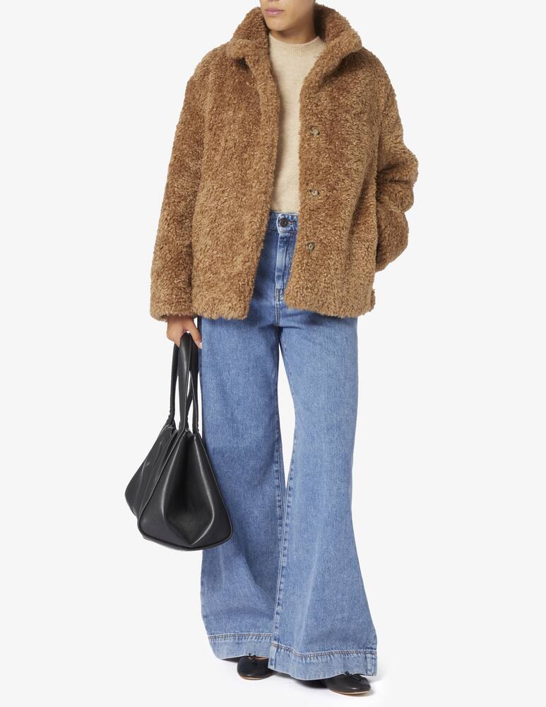 rinascente Rosso35 Bomber jacket with synthetic fur