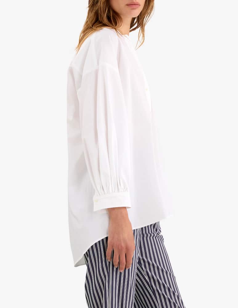 Rosso35 Camicia collo alla coreana - immagine 2