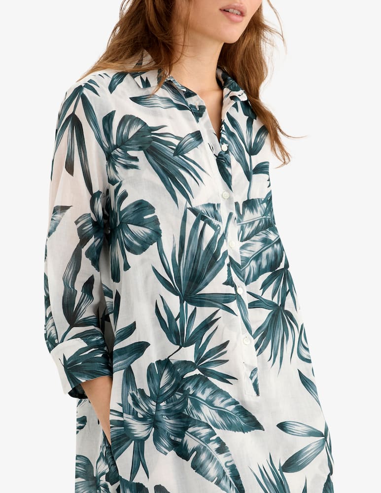 rinascente Rosso35 Tunica con stampa Jungle