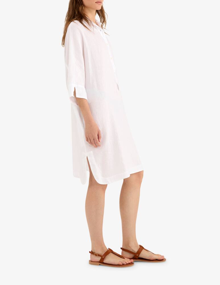 rinascente Rosso35 Linen tunic dress