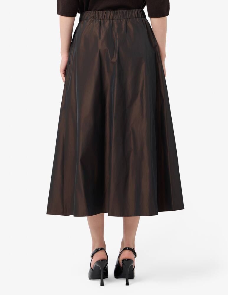 rinascente Rosso35 Gonna midi in tafetà