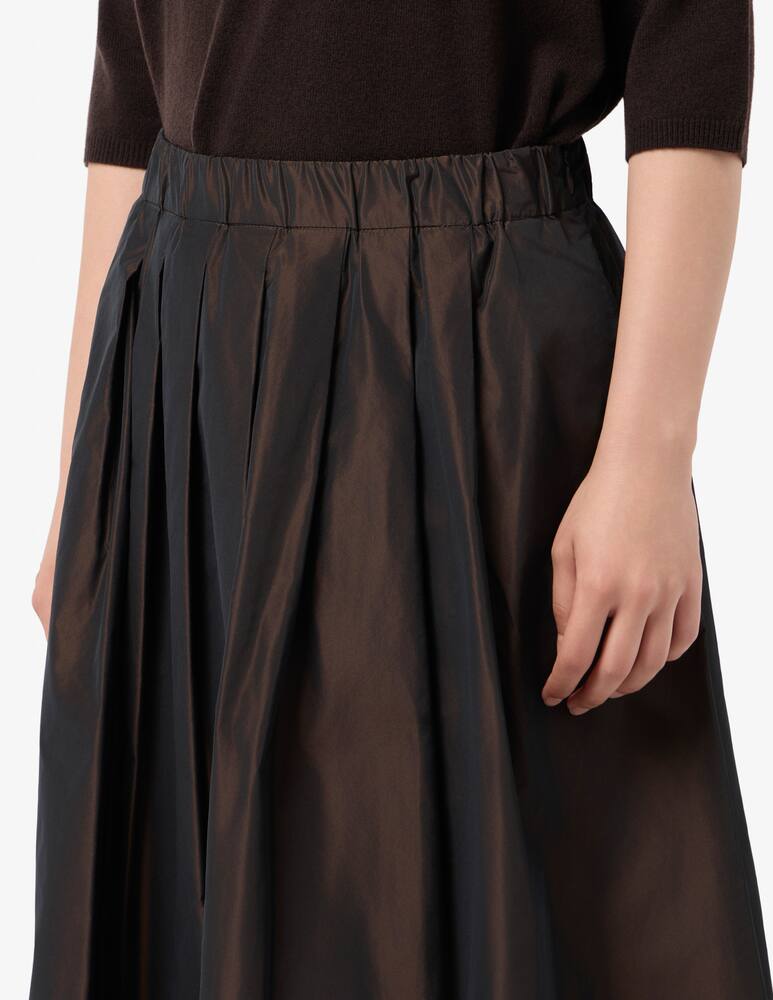 rinascente Rosso35 Gonna midi in tafetà