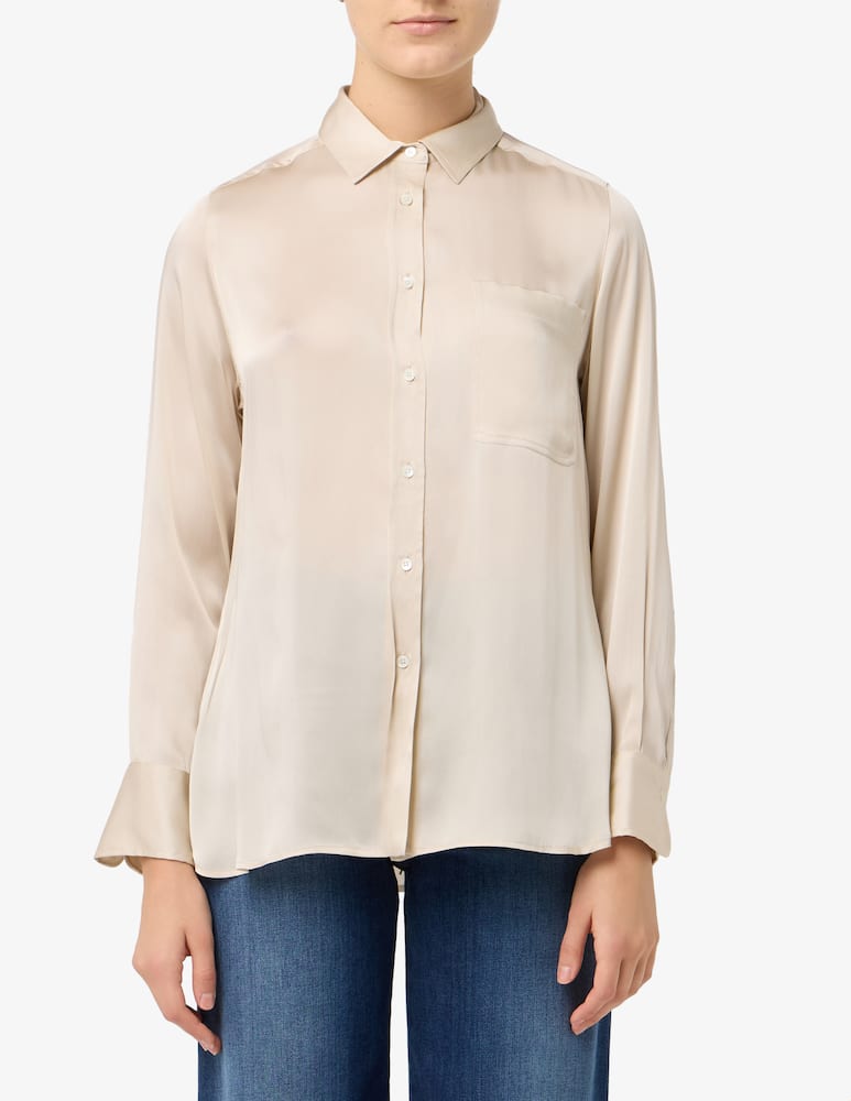 rinascente Rosso35 Camicia in misto seta