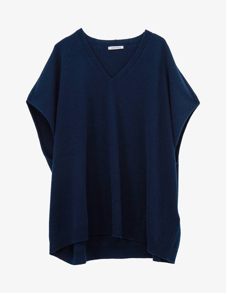 rinascente Rosso35 V-neck cashmere overlay