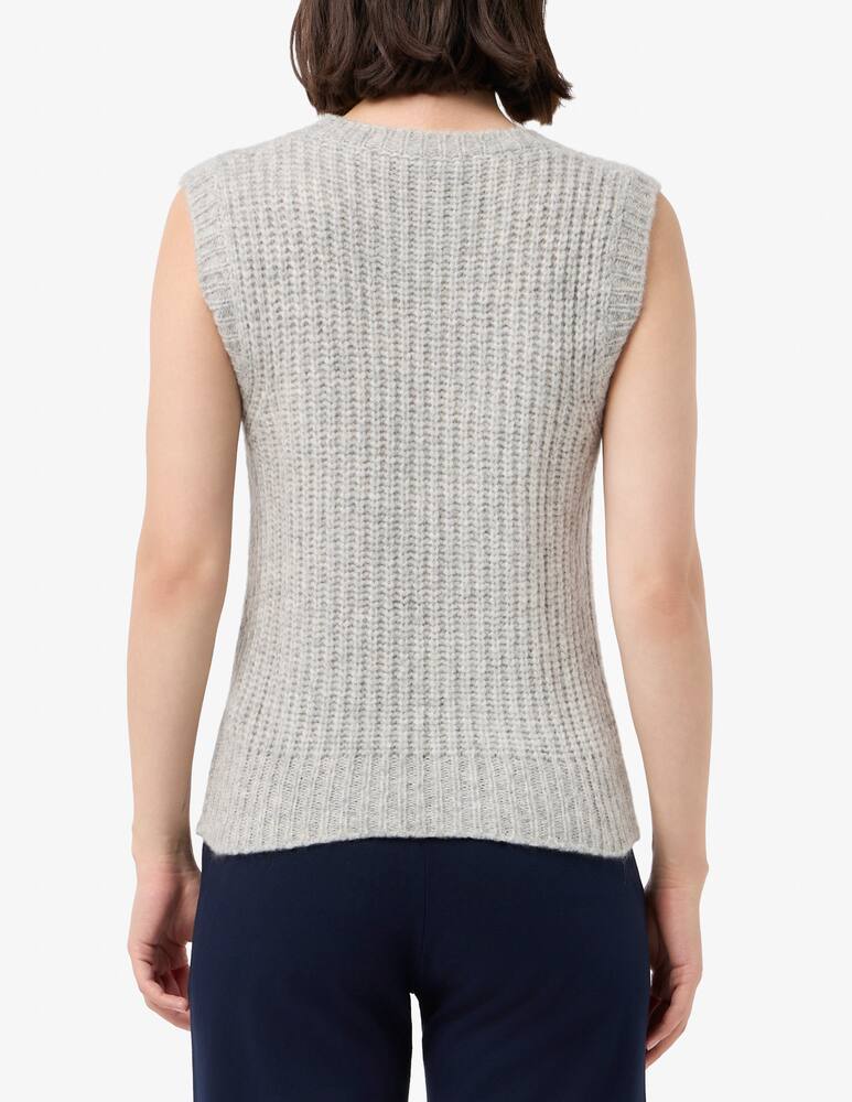 rinascente Rosso35 Alpaca knit vest
