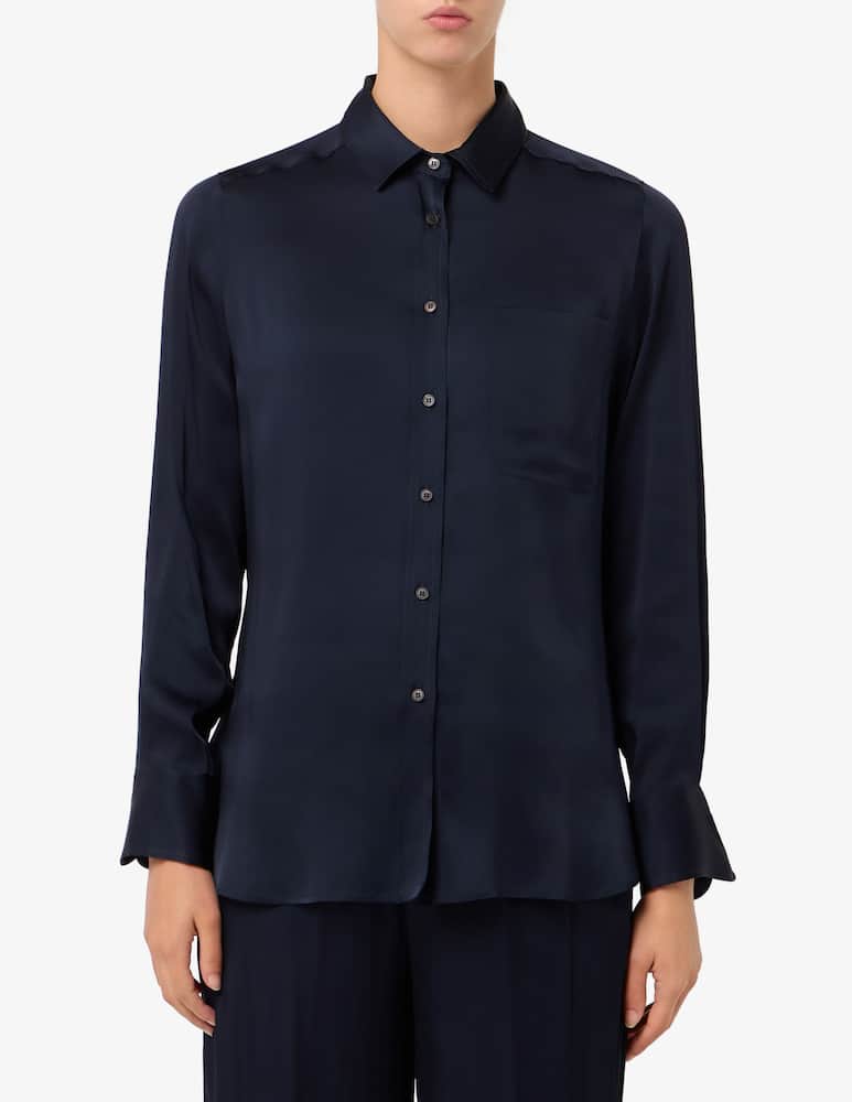 rinascente Rosso35 Camicia in misto seta