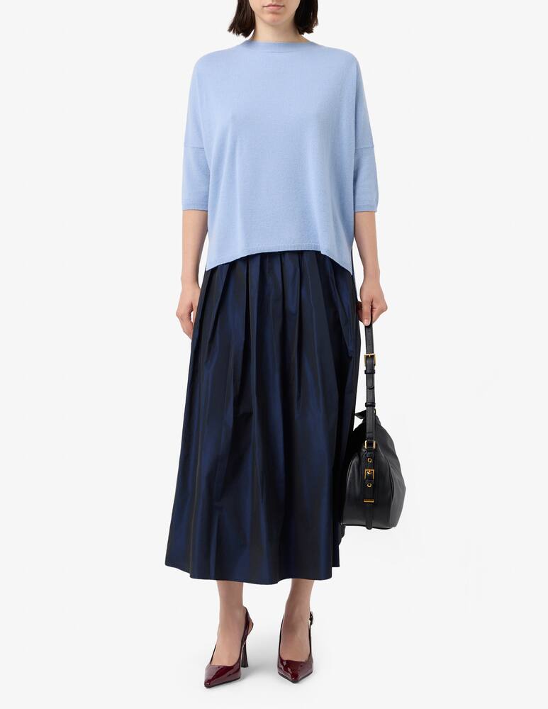 rinascente Rosso35 Tafeta midi skirt