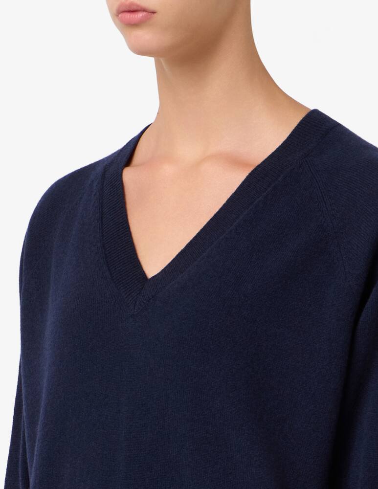 rinascente Rosso35 V-neck cashmere blend jumper