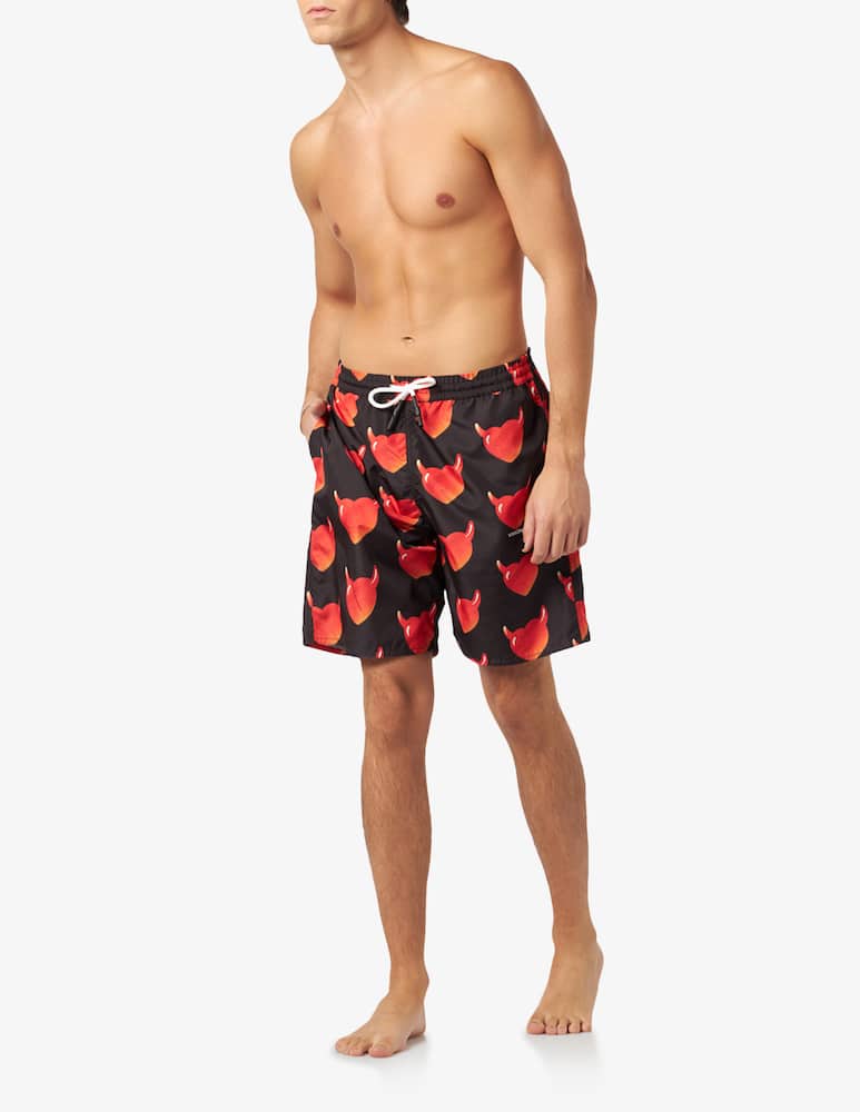 rinascente Vision of Super Costume all over hearts