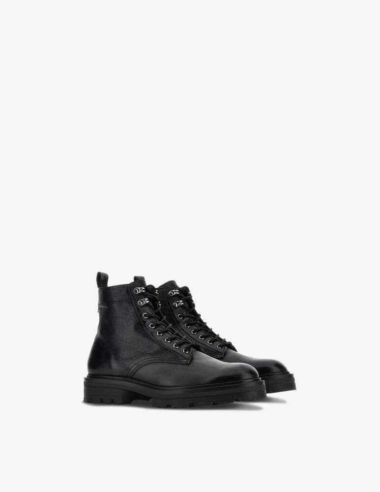 rinascente Hogan Combat Boots Hogan H673