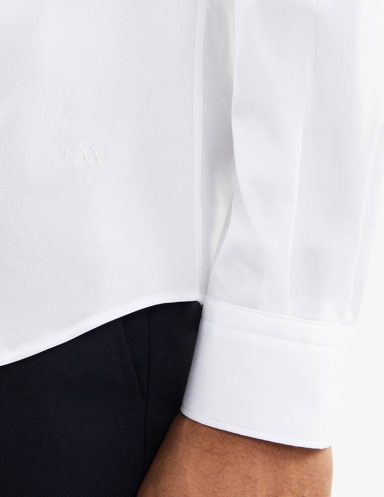 rinascente Fay Shirt in Stretch Poplin