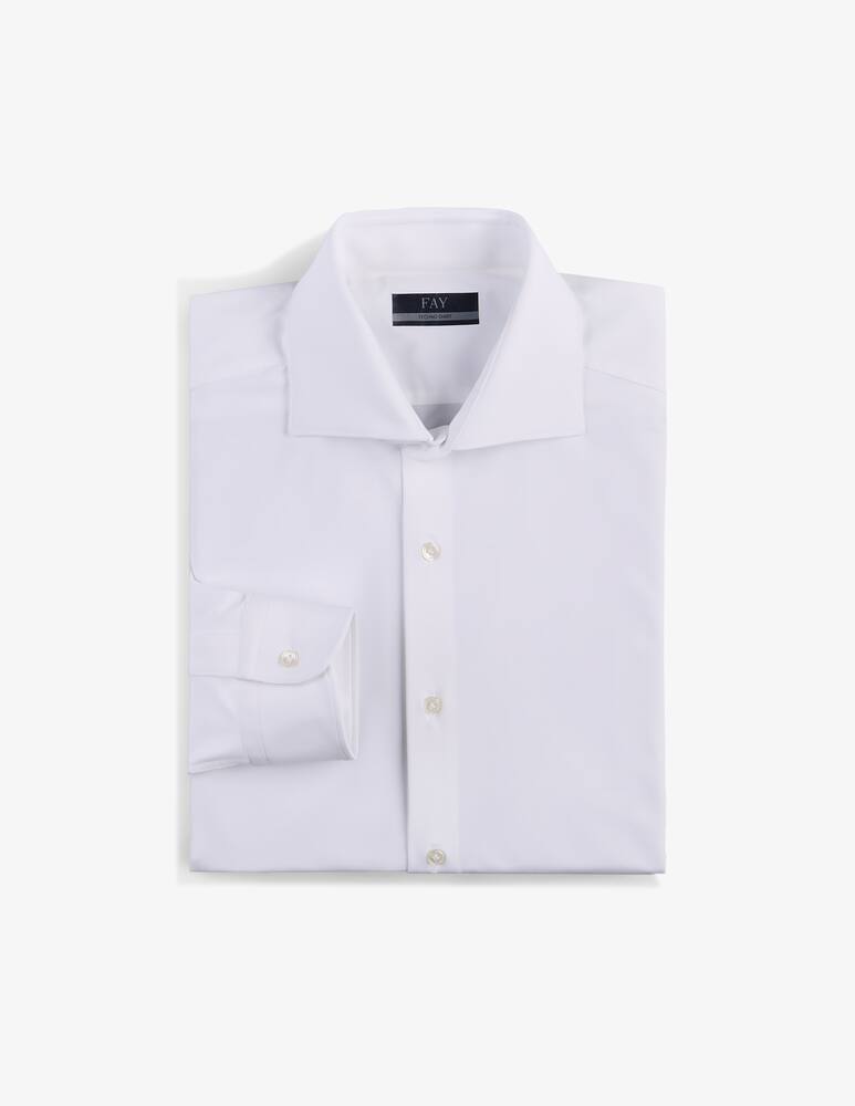 rinascente Fay Shirt in Stretch Poplin