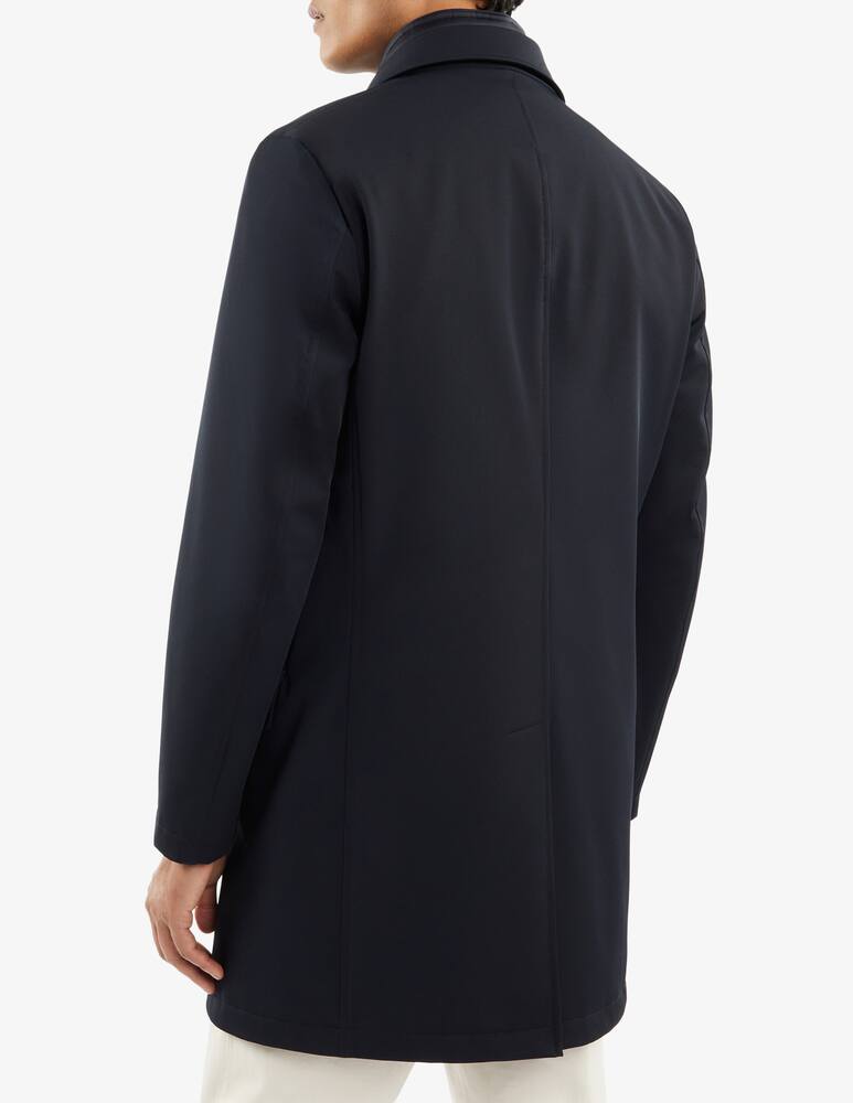 rinascente Fay Double Coat in Gabardine Tecnico Stretch