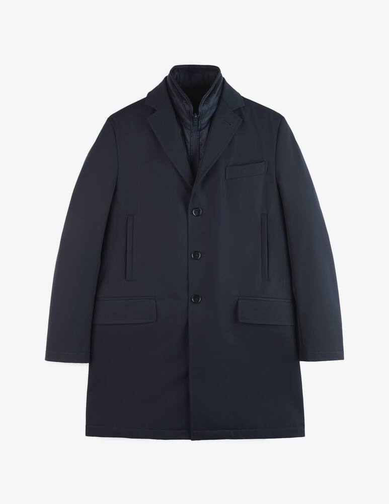 rinascente Fay Double Coat in Gabardine Tecnico Stretch