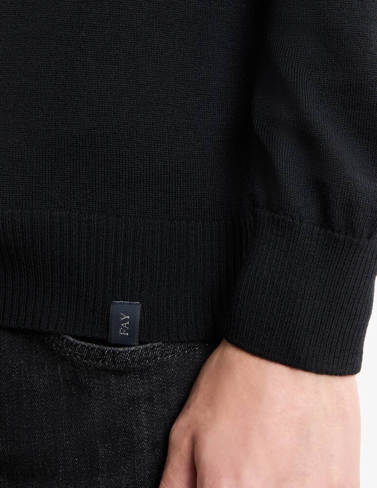 rinascente Fay Round-neck Jumper in Wool