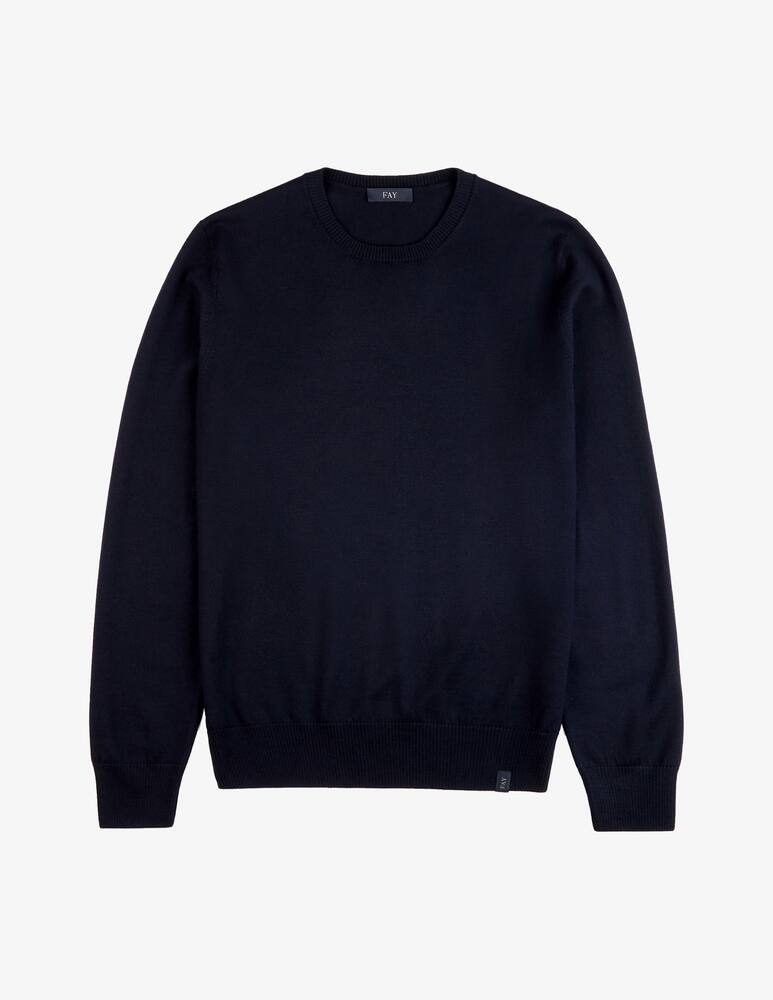 rinascente Fay Round-neck Jumper in Wool