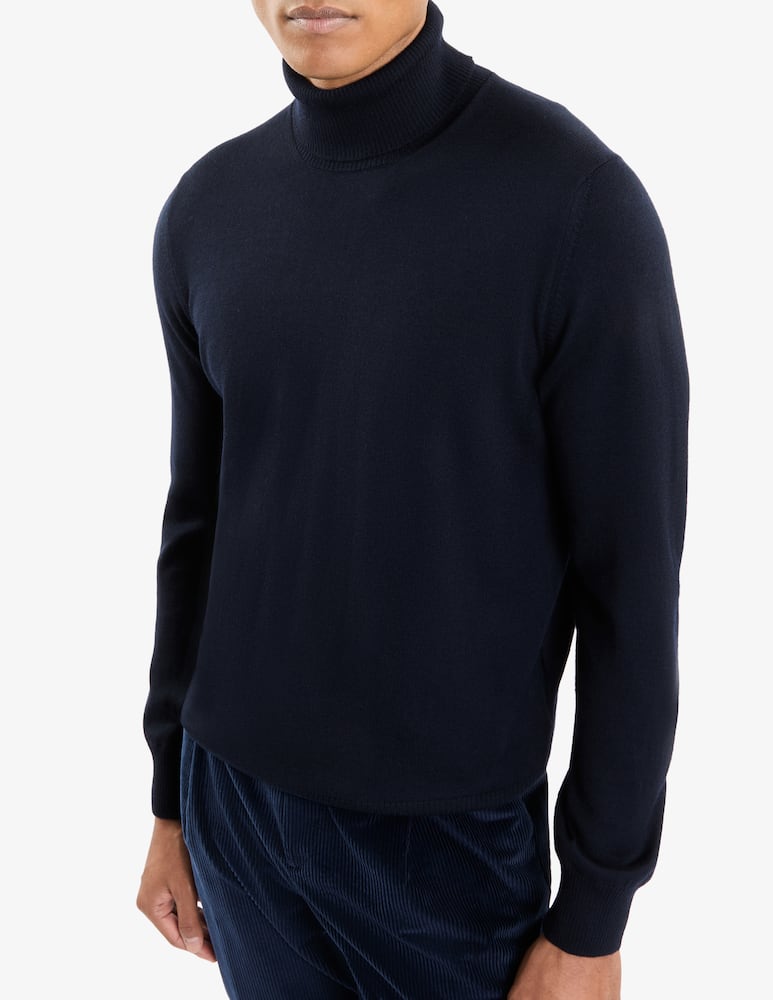Fay Turtleneck in Wool - picture 1 Fay Turtleneck in Wool - picture 1