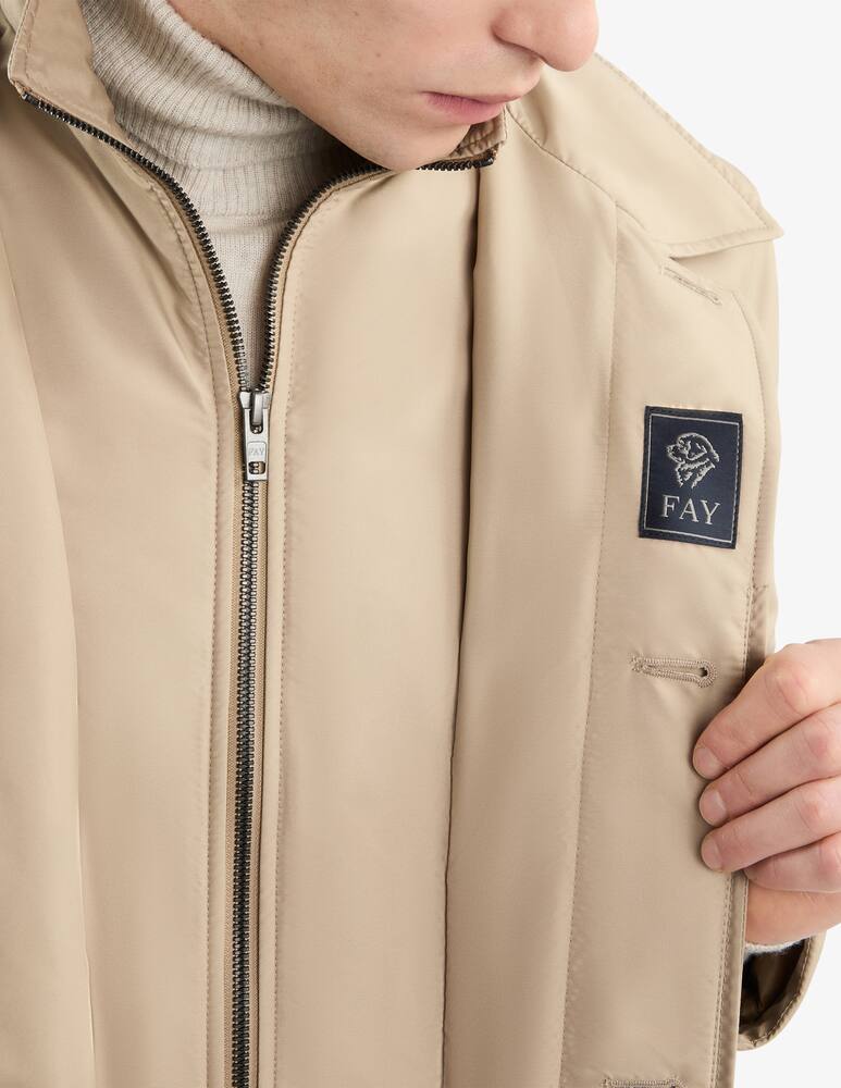 rinascente Fay Morning Coat in Popeline Tecnico