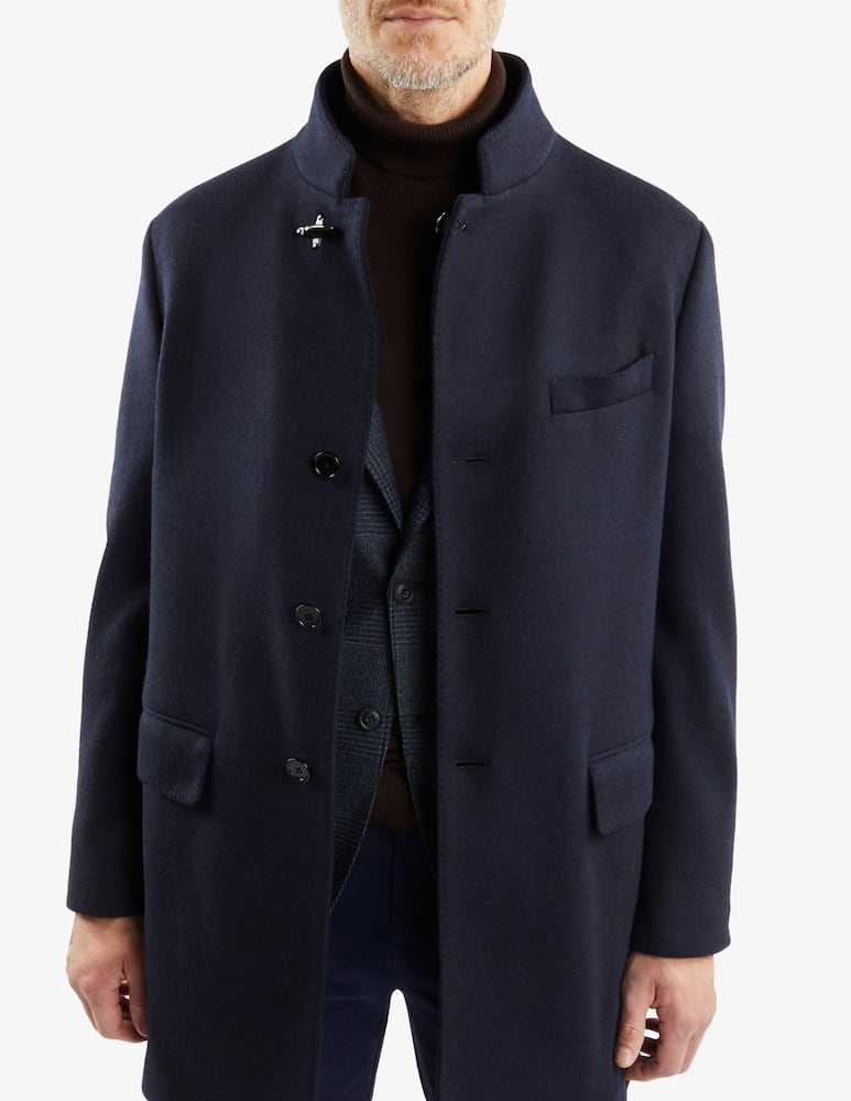 Fay Coat in Wool Fabric - picture 1 Fay Coat in Wool Fabric - picture 1