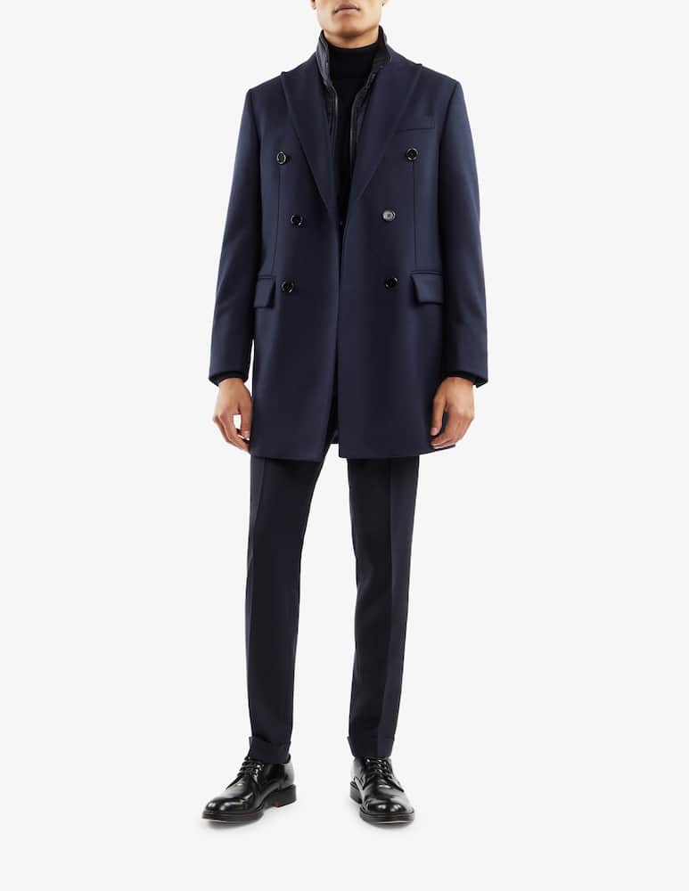 rinascente Fay Double Coat Doppiopetto in Lana e Cashmere