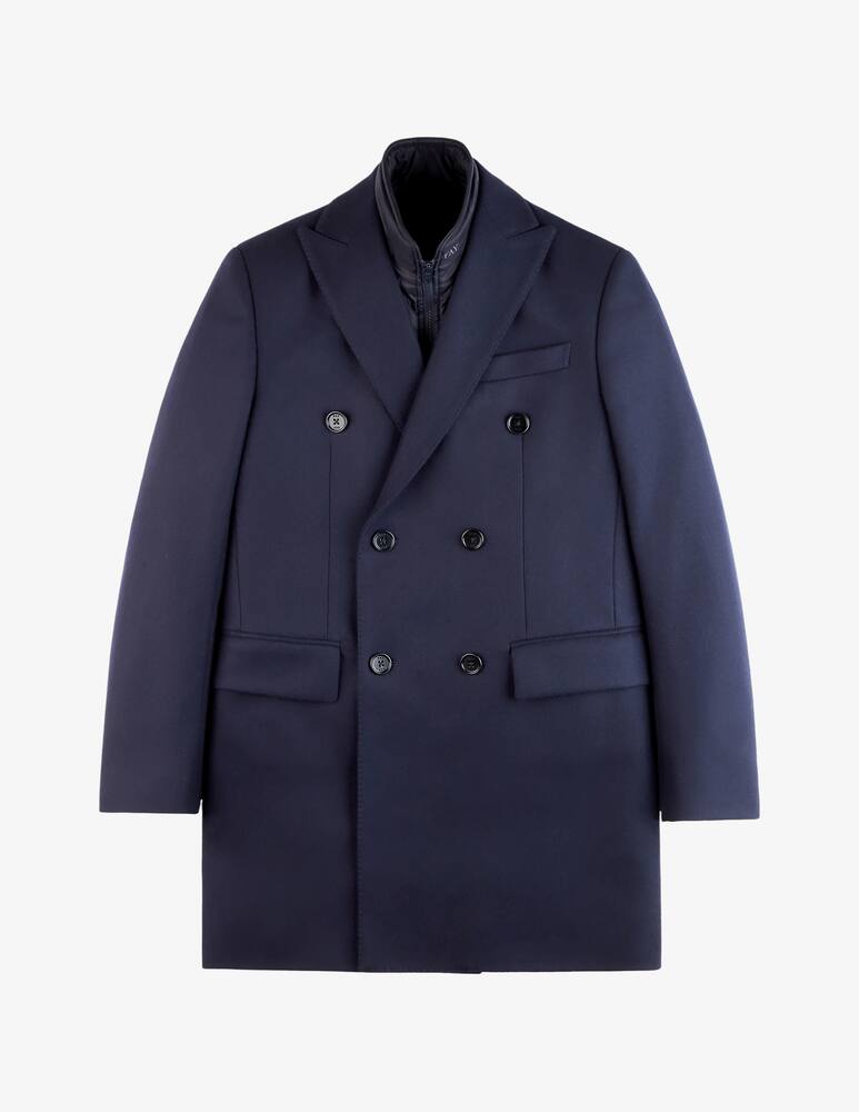 rinascente Fay Double Coat Doppiopetto in Lana e Cashmere