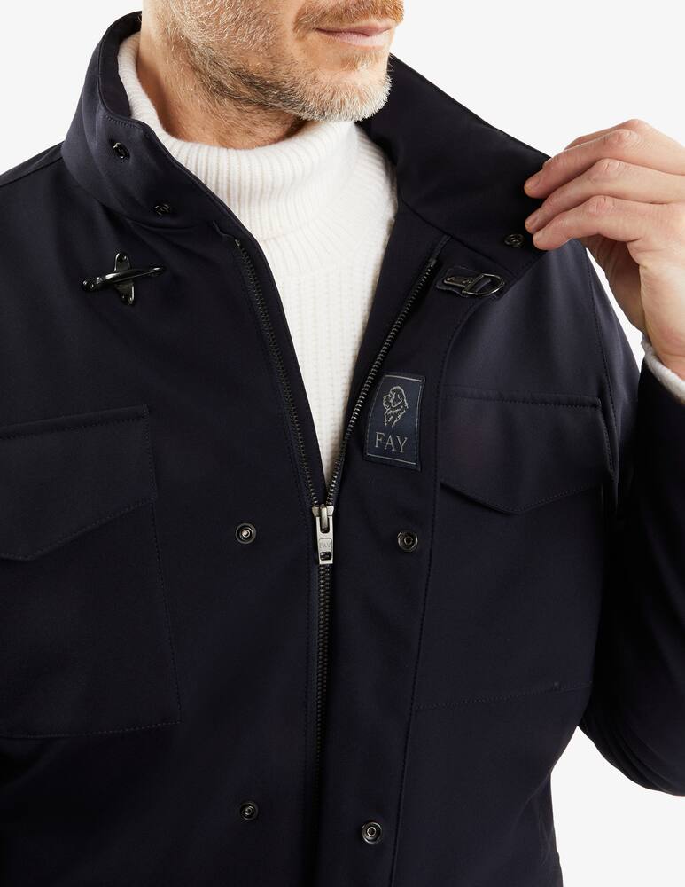 rinascente Fay Field Jacket in Jersey Tecnico