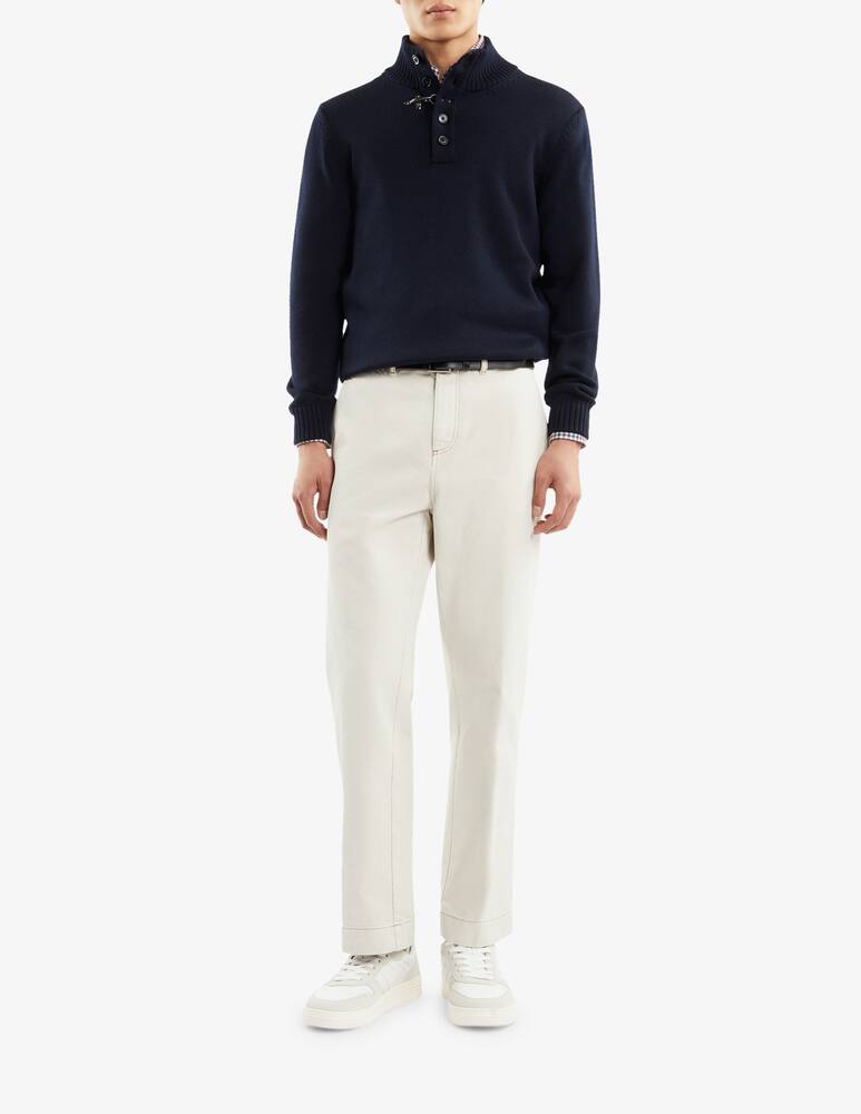rinascente Fay Mock Turtleneck in Wool