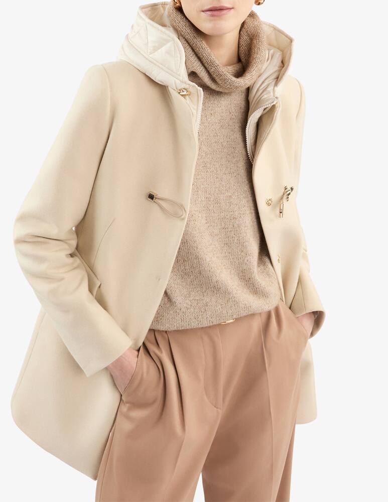 rinascente Fay Toggle Coat in Wool Fabric