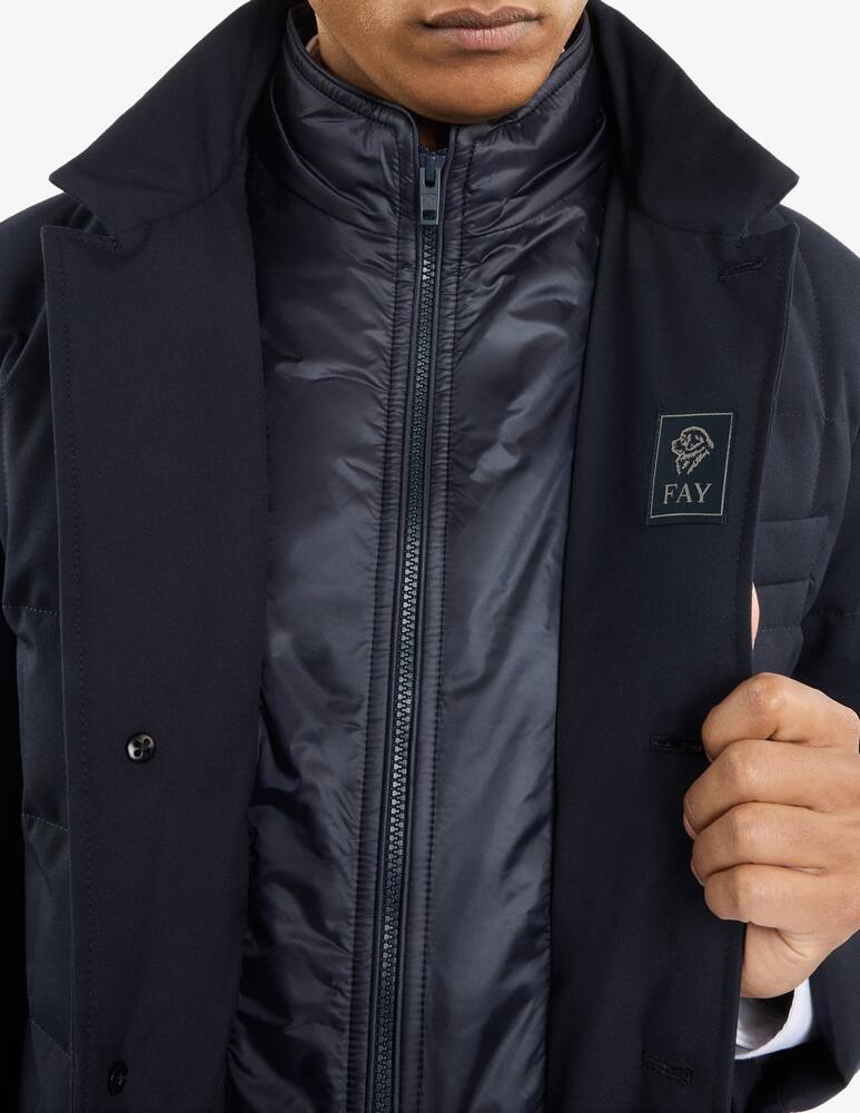 rinascente Fay Piumino Double Front in Canvas