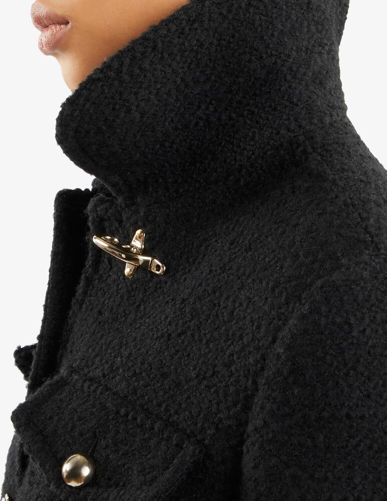 rinascente Fay Giacca 3 Ganci in Lana Bouclé