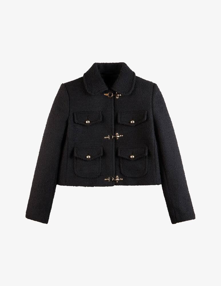 rinascente Fay Giacca 3 Ganci in Lana Bouclé