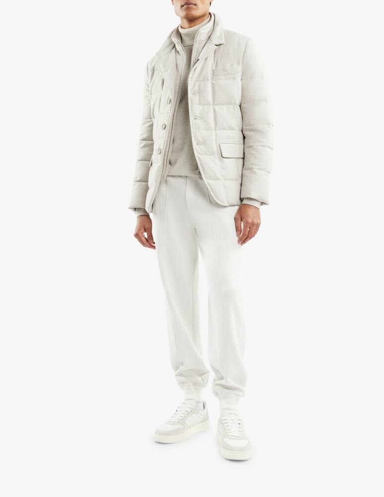 rinascente Fay Piumino Double Front in Flanella Cardata