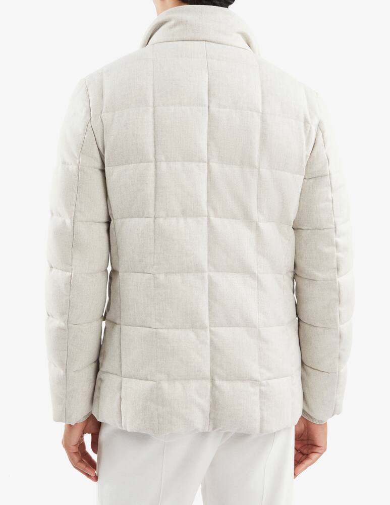 rinascente Fay Piumino Double Front in Flanella Cardata