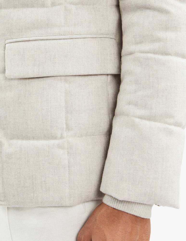 rinascente Fay Piumino Double Front in Flanella Cardata